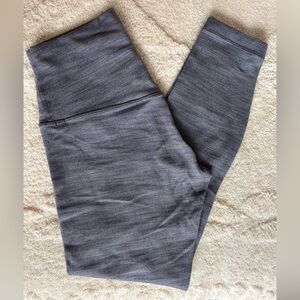 Lululemon Gray High-Waisted Leggings